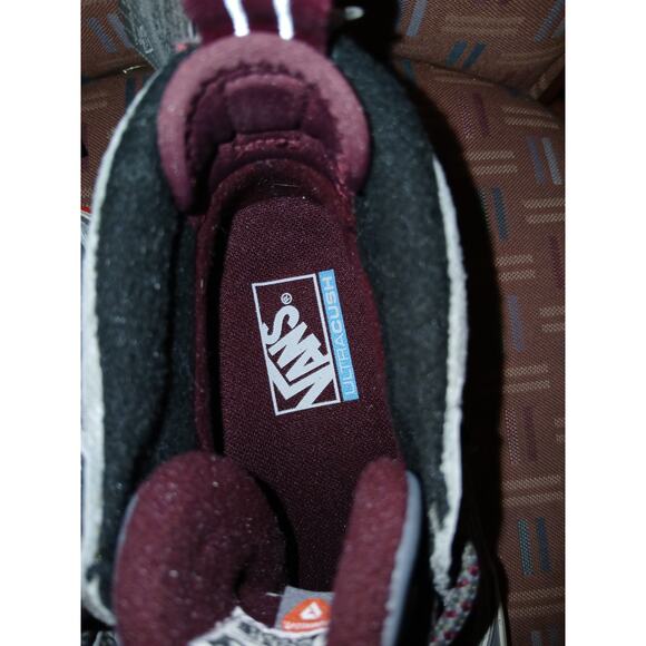 New Men's 8 Wonen's 9.5 Vans SK8-HI MTE-2 Trainer Shoe Pewter / Drizzle/Grey - Picture 9 of 10